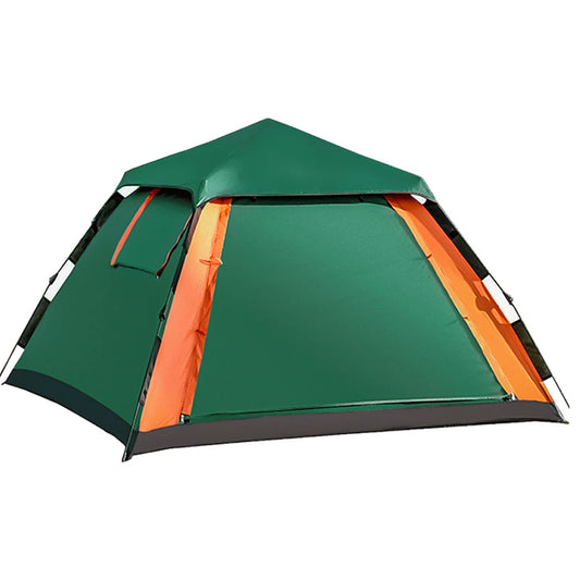 Open Waterproof Camping Tent 3-4 Person I for Outdoor Use