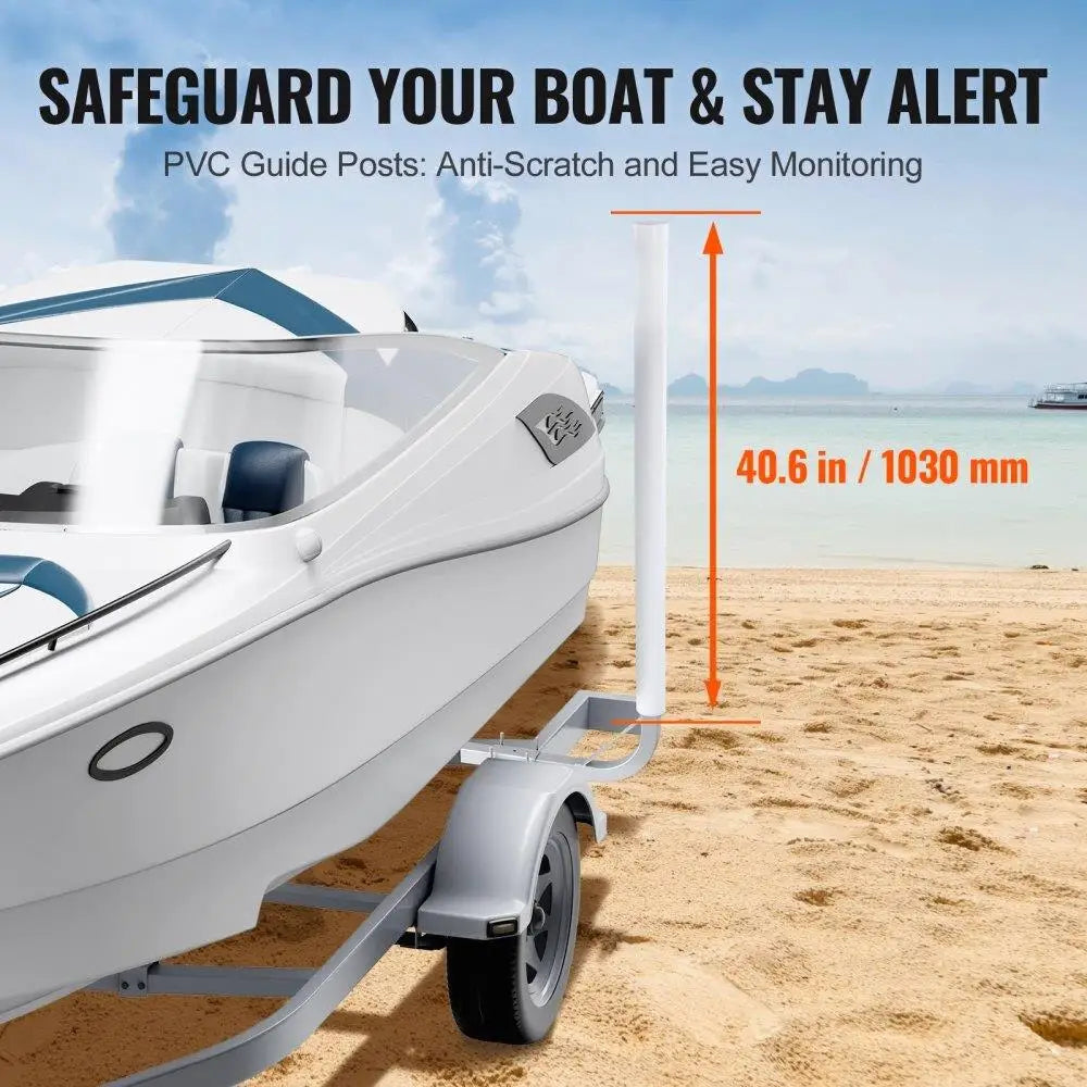 for marine Trailer Guide Set, 48`` Flexibly Adjustable Poles