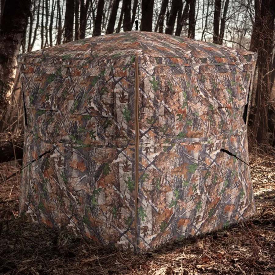 Hunting Blind 360 Degree SeeThrough OneWay View Outdoor