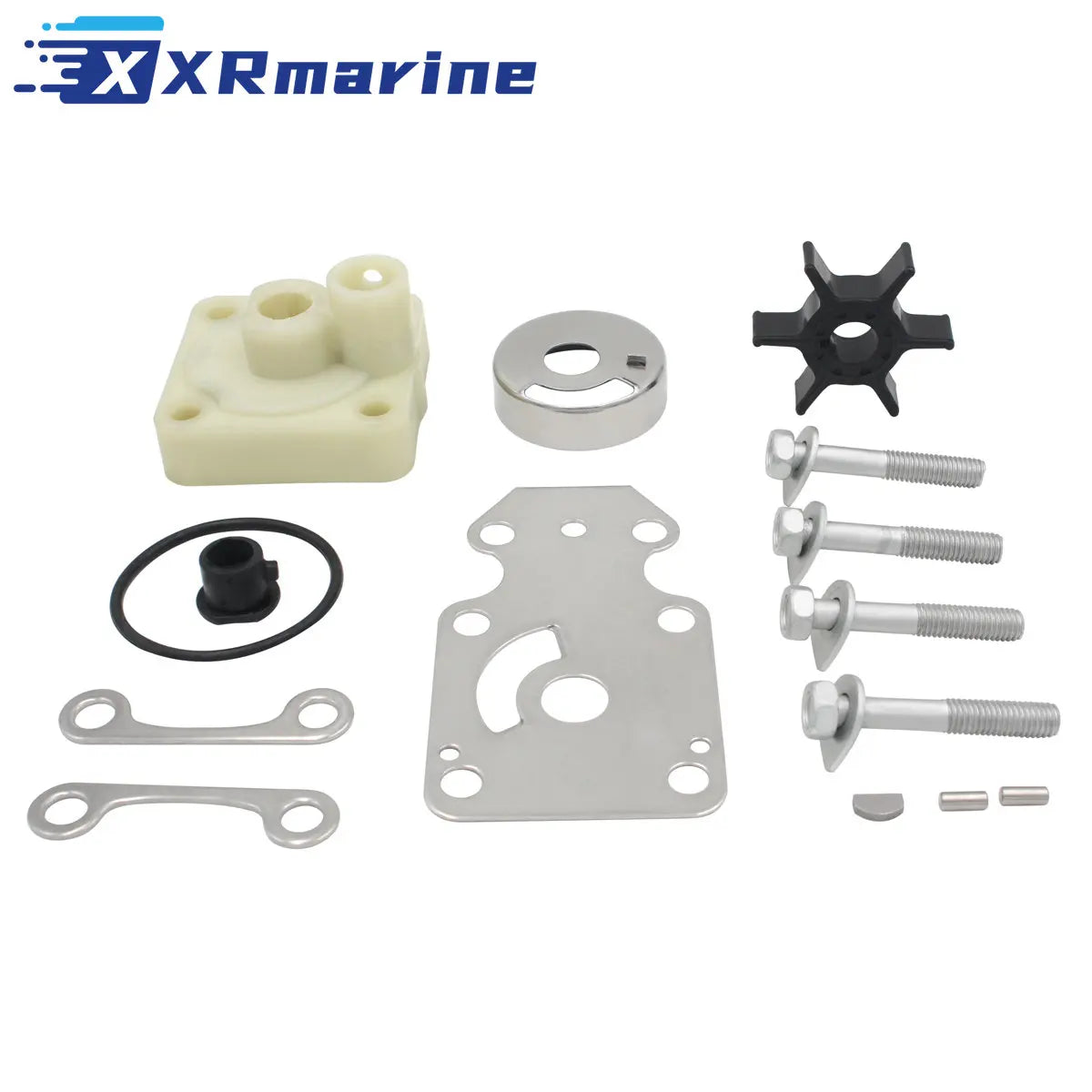 Water Pump Impeller Kit For Yamaha 4 Stroke 15 20 HP Outboard
