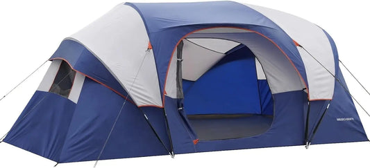 10 Person Camping Tent - Portable Easy Set Up Family Tent