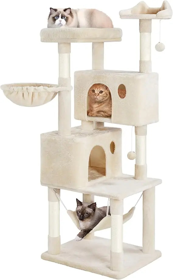 Cat Tree Tower for Indoor Cats Multi-Level Activity Center