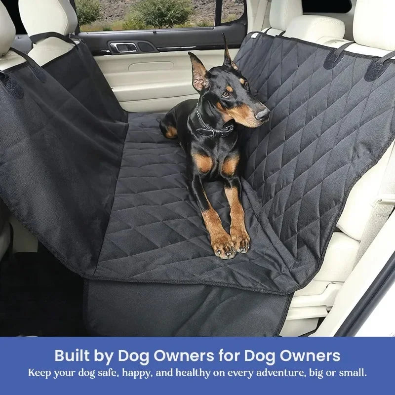Dog Backseat Cover for Cars, SUVs, and Trucks – Waterproof Layers