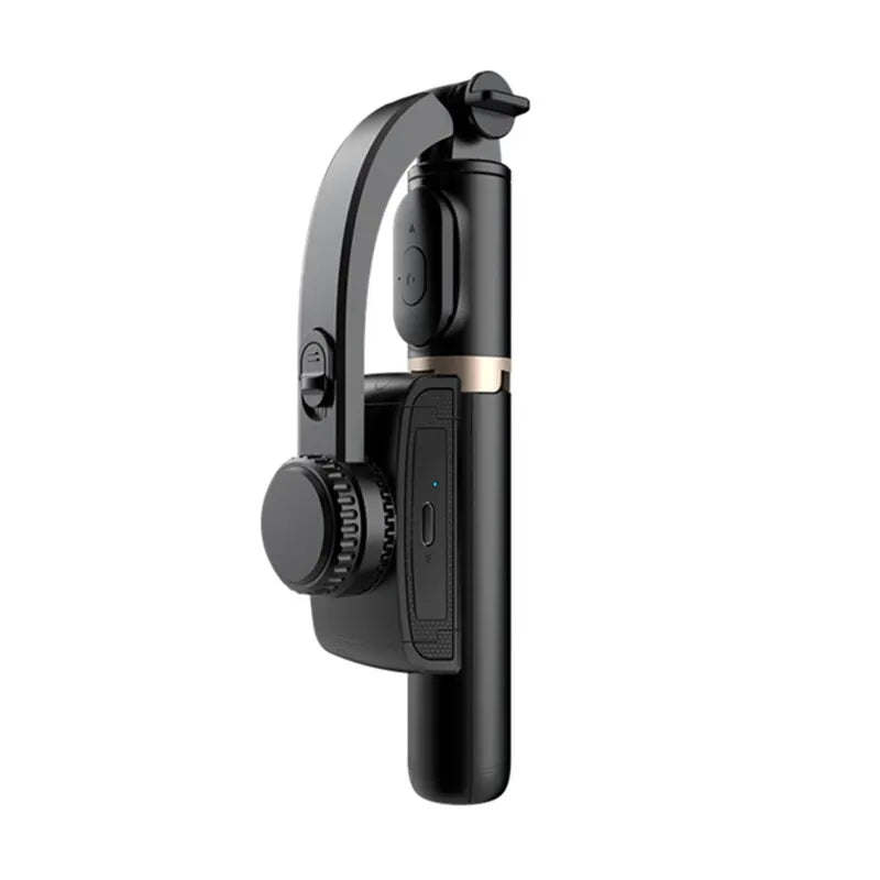 Gimbal Stabilizer Selfie Stick Wireless Foldable Tripod