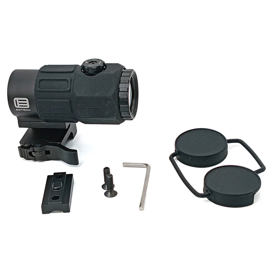 Tactica Fixed 3X 5X Magnification with Switch to Side Quick Detachable QD Mount