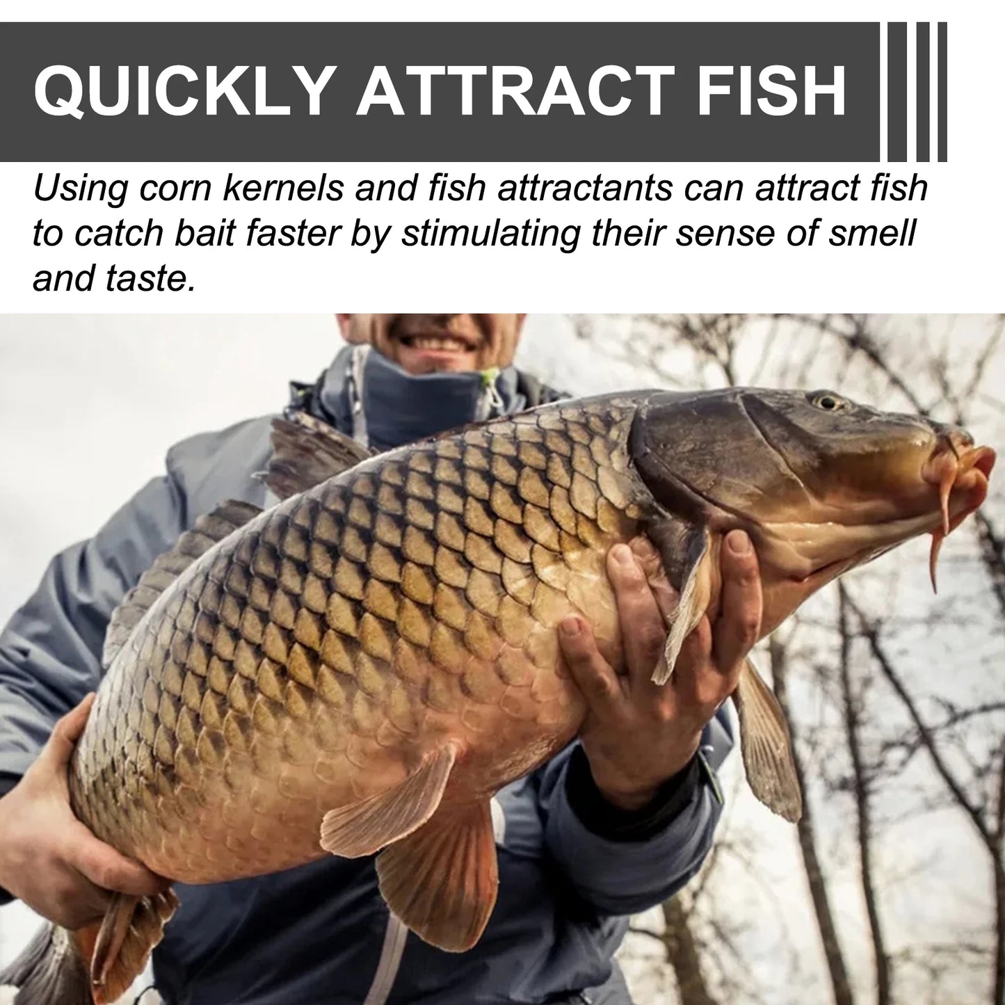 Yegbong Corn Bait Feed Fishing Bait Carp And Bighead Fish