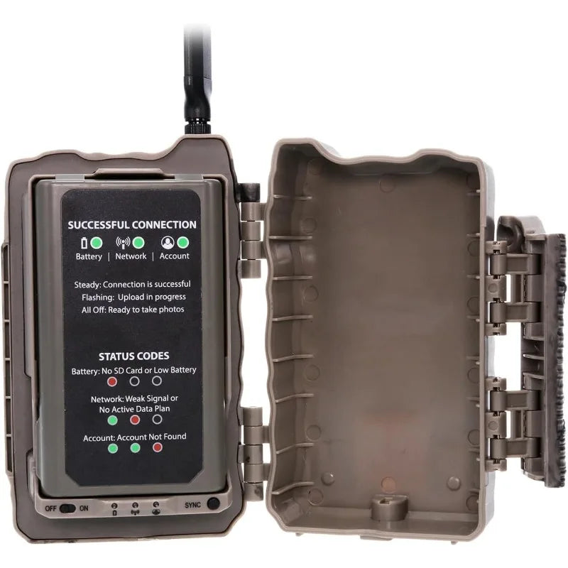 Stealth Cam No-Glo LED Hunting Cellular Trail Camera
