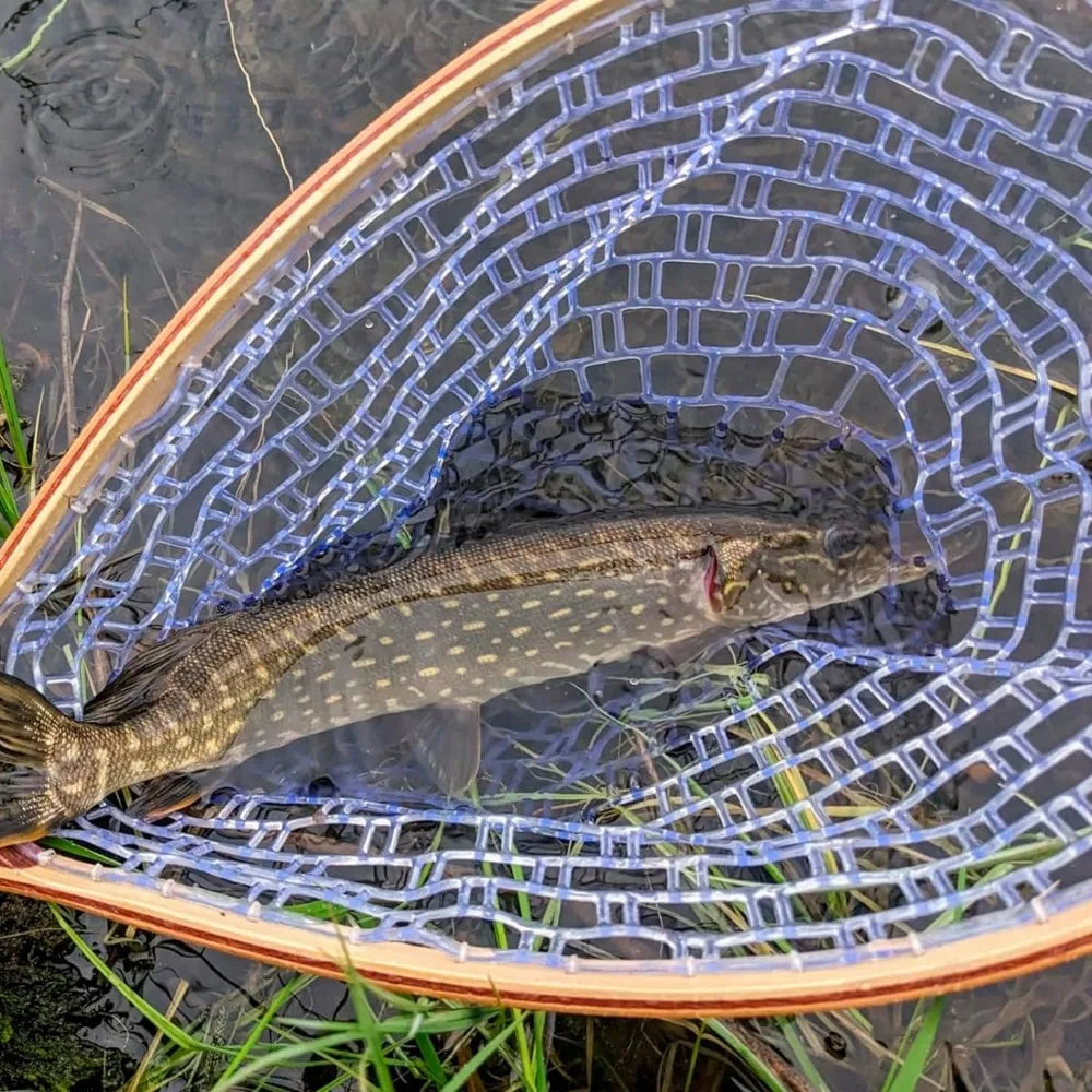 Wooden Handle Fly Fishing Equipment for Catch and Release