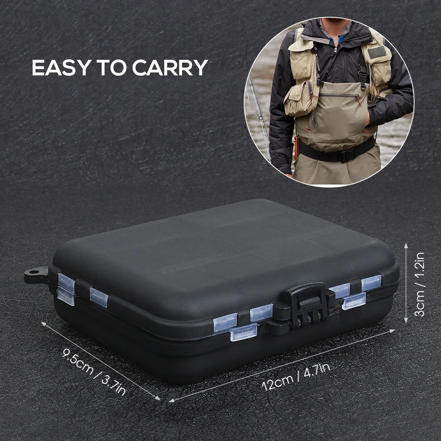 New 263pcs Fishing Accessories Set with Tackle Box and Tools
