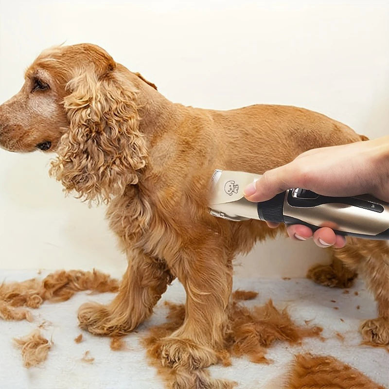 Pet Hair Trimmer Kit Electric Precision Clippers Ideal for Dogs and Cats