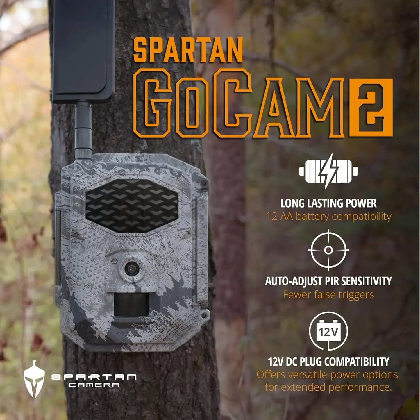 2 Pack GoCam2 Cellular APP Control Trail Camera, 4G