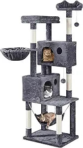 Cat Tree Tower for Indoor Cats Multi-Level Activity Center