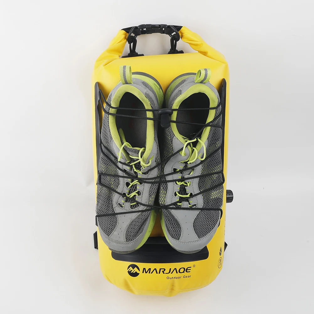 20L Outdoor Storage Backpack Dry Wet Separation Roll