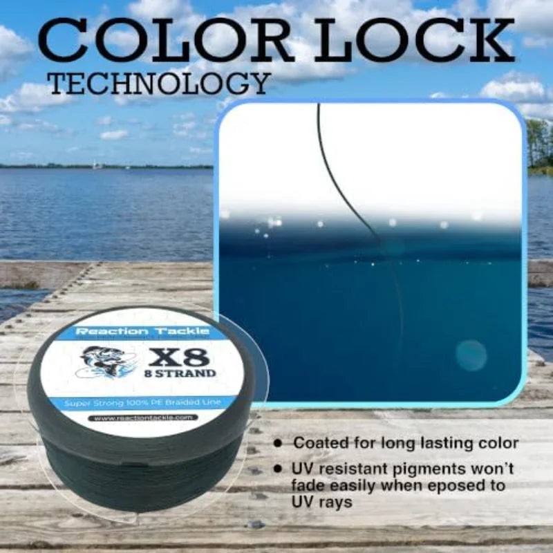 Tackle Braided Fishing Line  Saltwater or Freshwater Fish